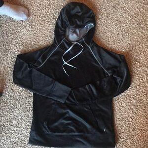 Danskin Now Black Long Sleeve Hoodie & Drawstrings Sweater